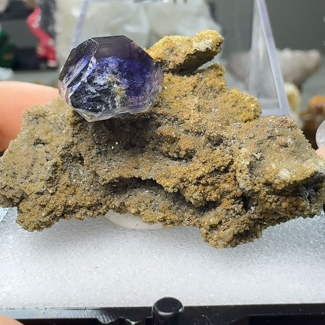 石材坦桑蓝摆件五厘米