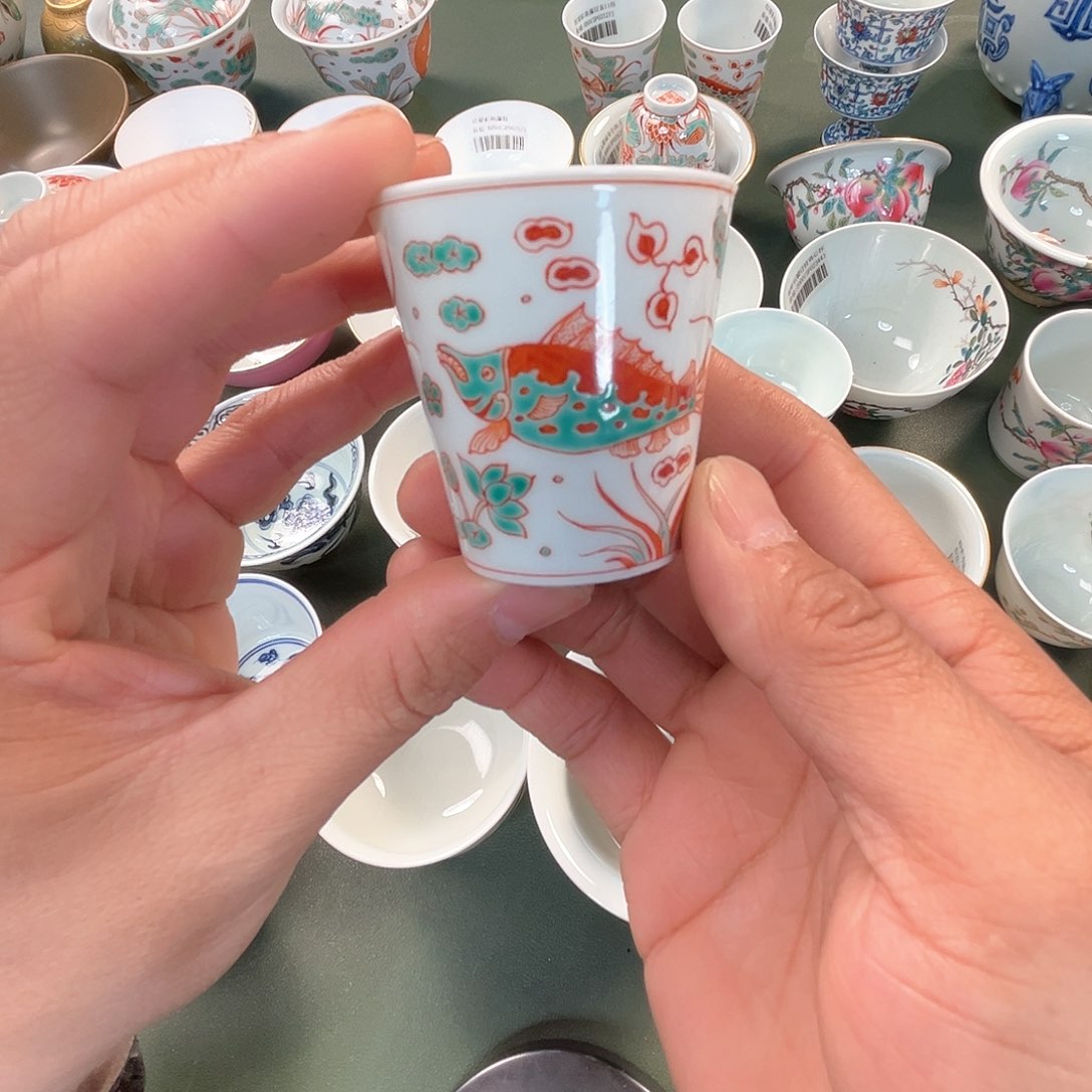 杯青花瓷器青花瓷器