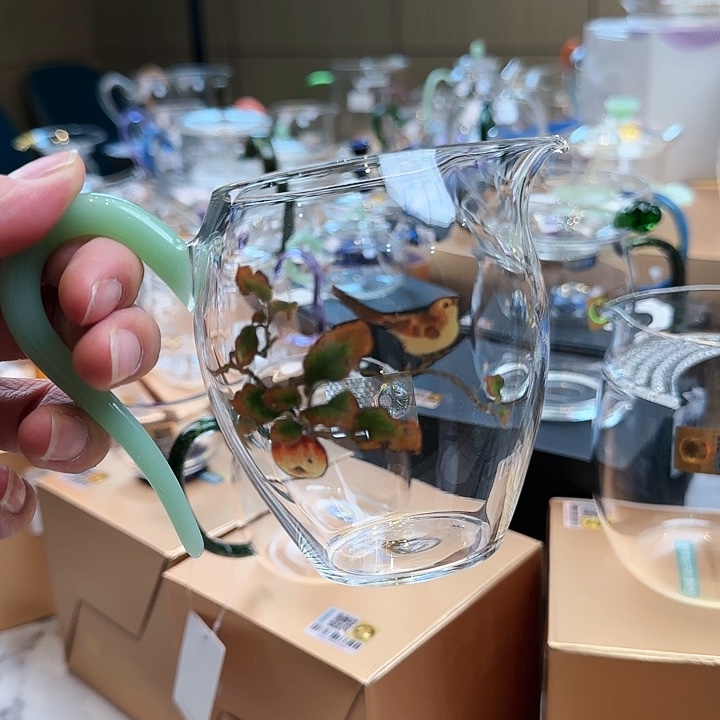 禾器浅玉平安喜乐怡然公道杯