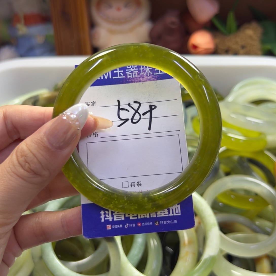 未镶嵌蛇纹石玉手镯2