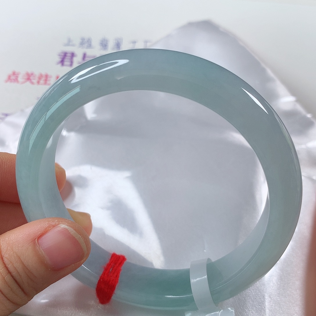 翡翠未镶嵌手镯 正圈①③①