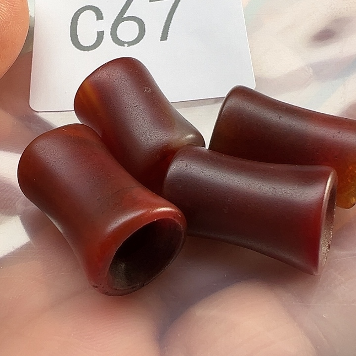 毛***子玛瑙/玉髓未镶嵌手链