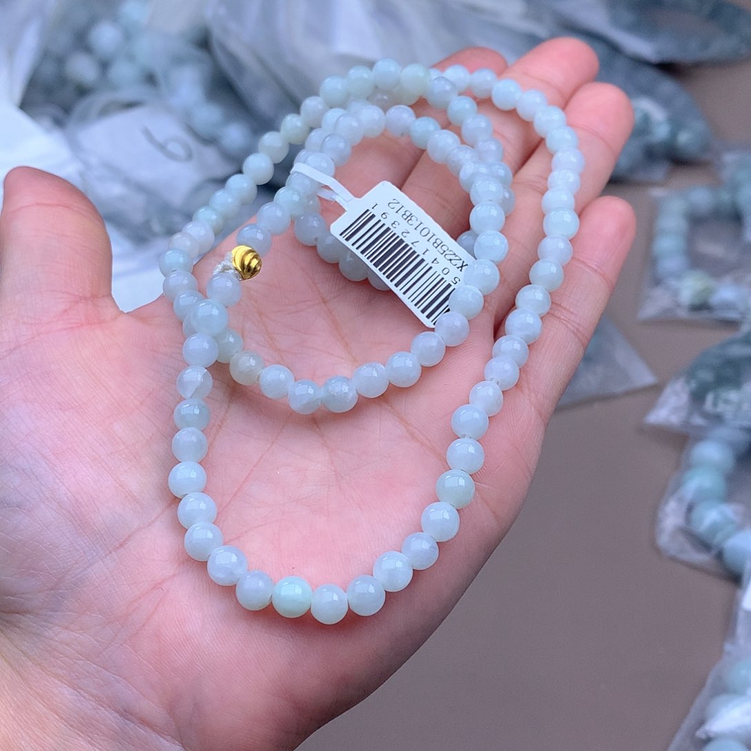 未镶嵌手链翡翠手串