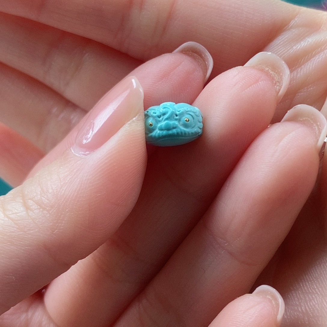 绿松石珠宝奇石未镶嵌