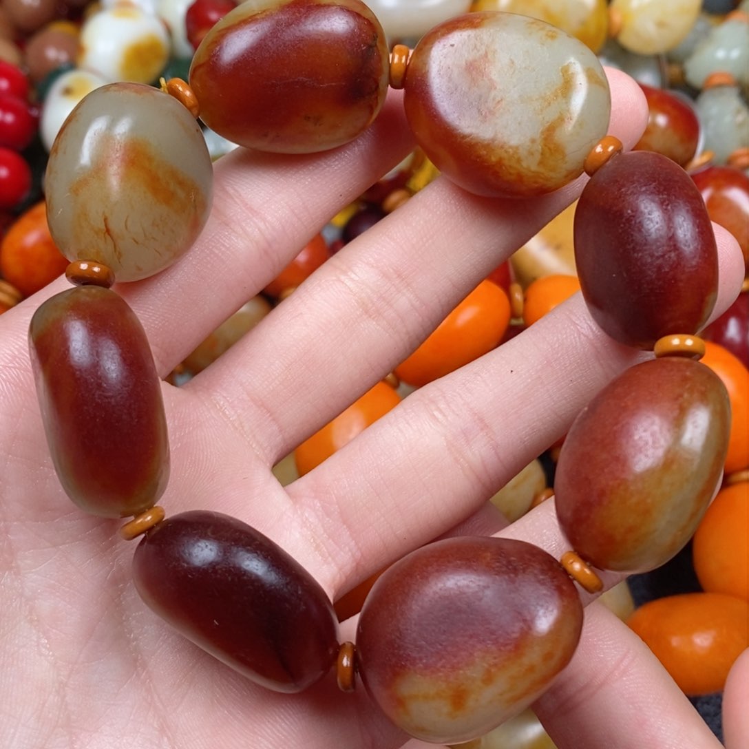 和田玉手链未镶嵌