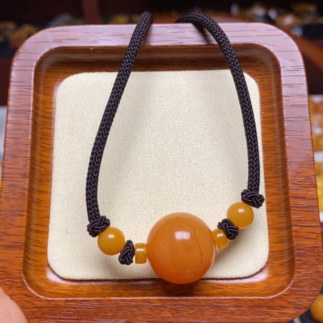 【闪购商品】蜜蜡颈饰未镶嵌项链