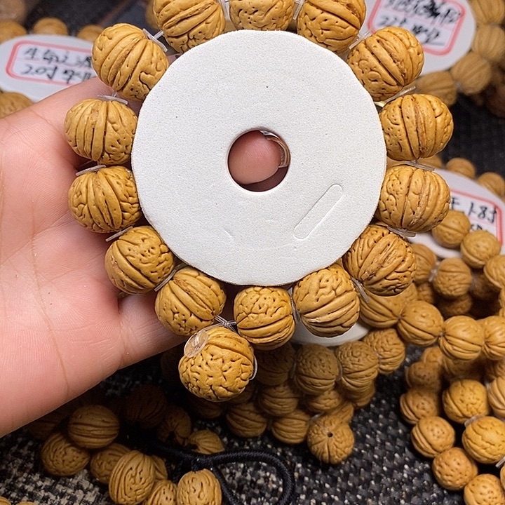 快***头桃核手串金鱼肚2.0