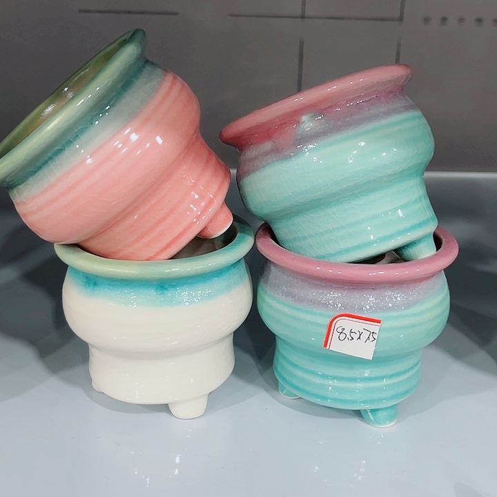 多肉陶瓷花盆满10元包邮