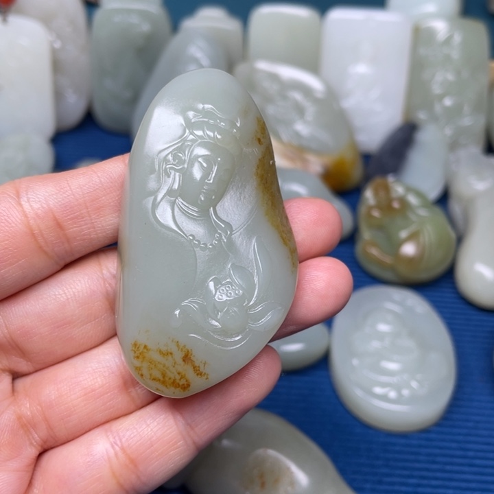 颈饰未镶嵌和田玉用****3