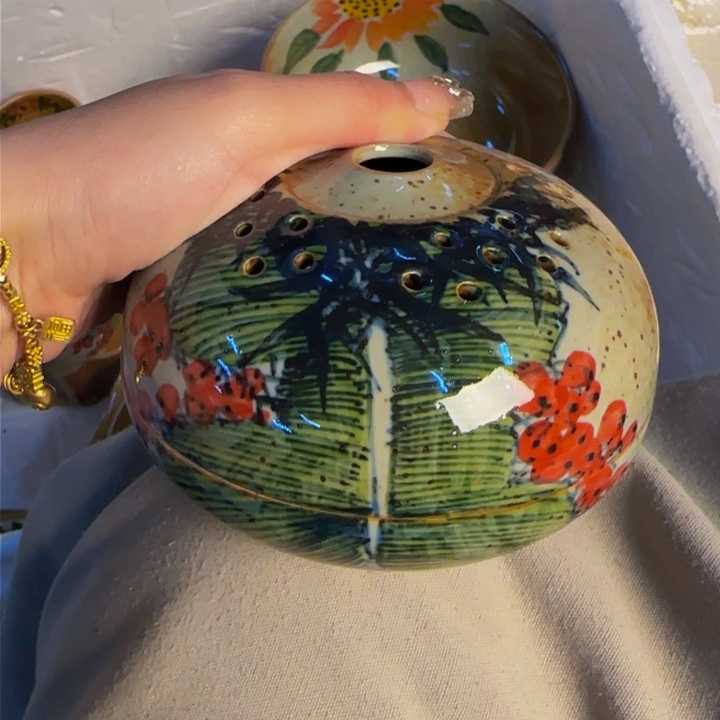 瓷片景德镇陶瓷手工手绘