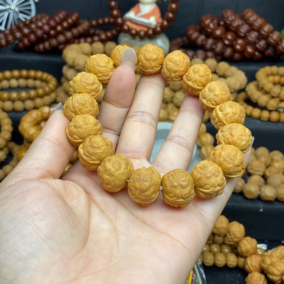 猴头核桃手串孙**箫蟾王手串