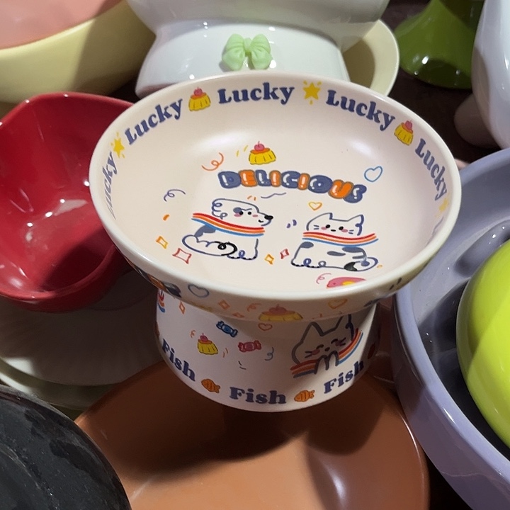 陶陶瓷lucky粉色正品