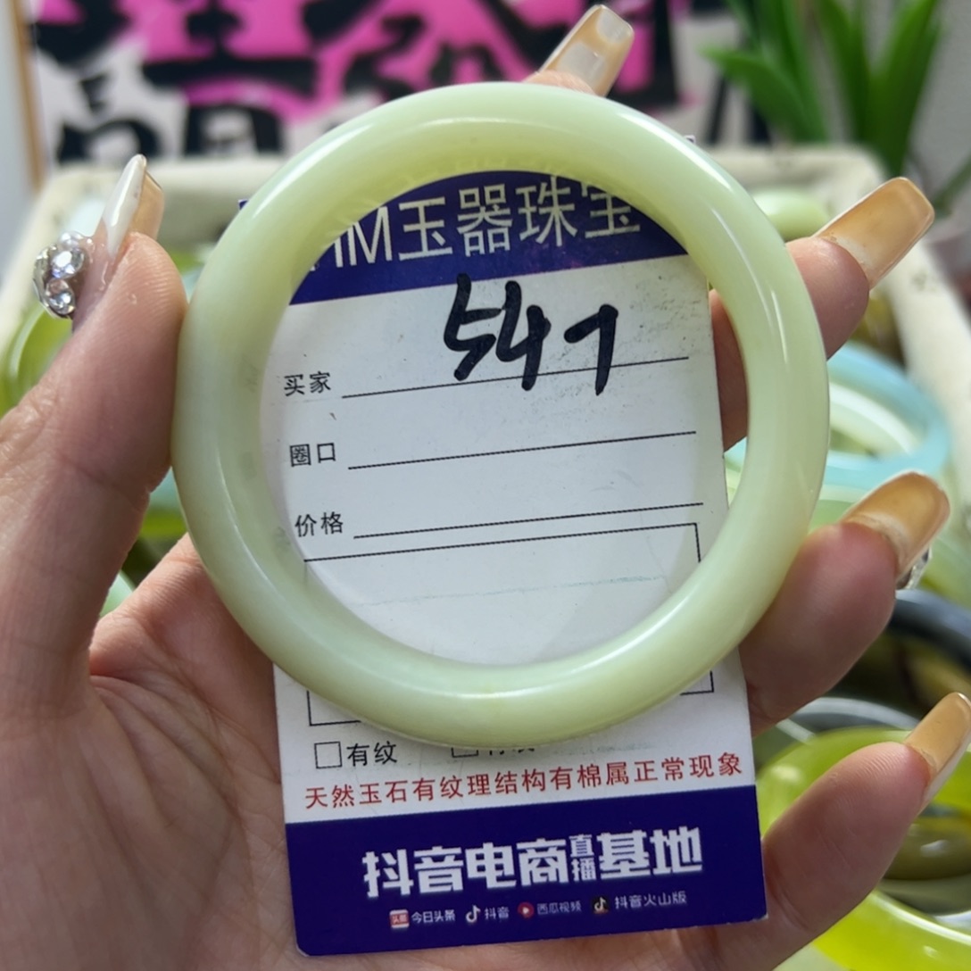 蛇纹石玉手镯未镶嵌312