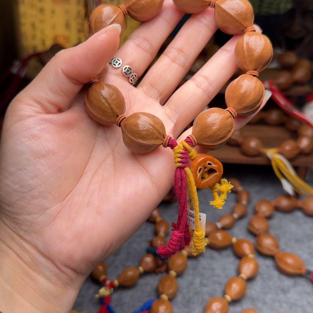 橄榄核手串人***鸿21*25短圆 老树籽正宗梅林铁核