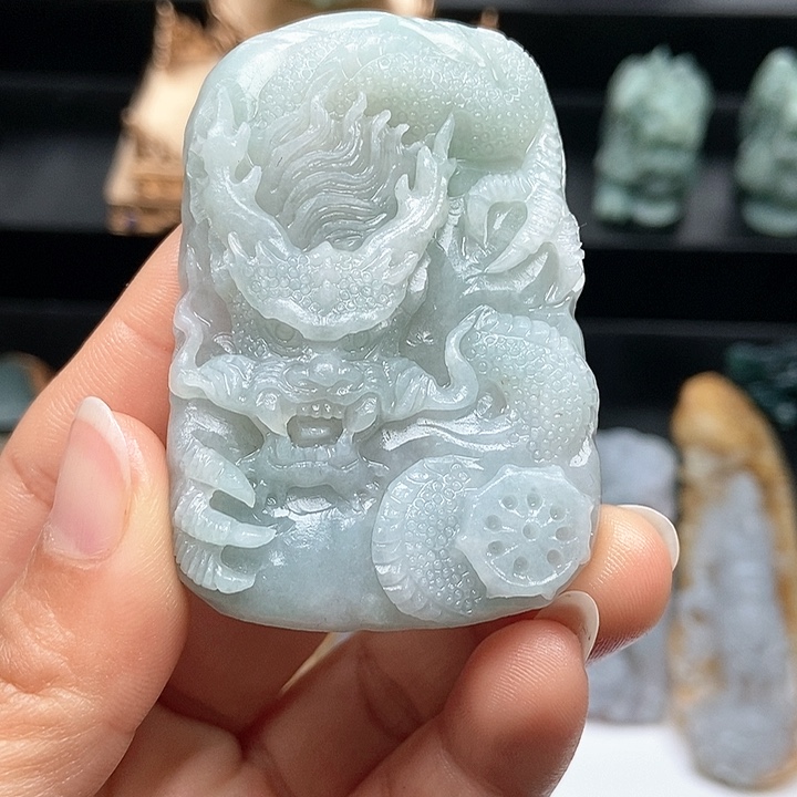 定制翡翠未镶嵌ঞ****天然缅甸翡翠A货毛货抛光定制 