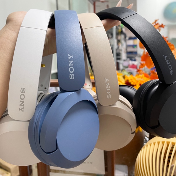 95新 Sony/索尼 WH-CH520头戴式无线蓝牙耳机通话耳麦高舒适