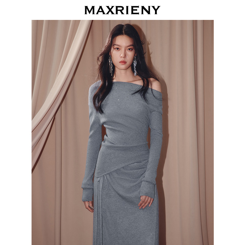 【KK专属】MAXRIENY【商场同款】2024秋针织衫