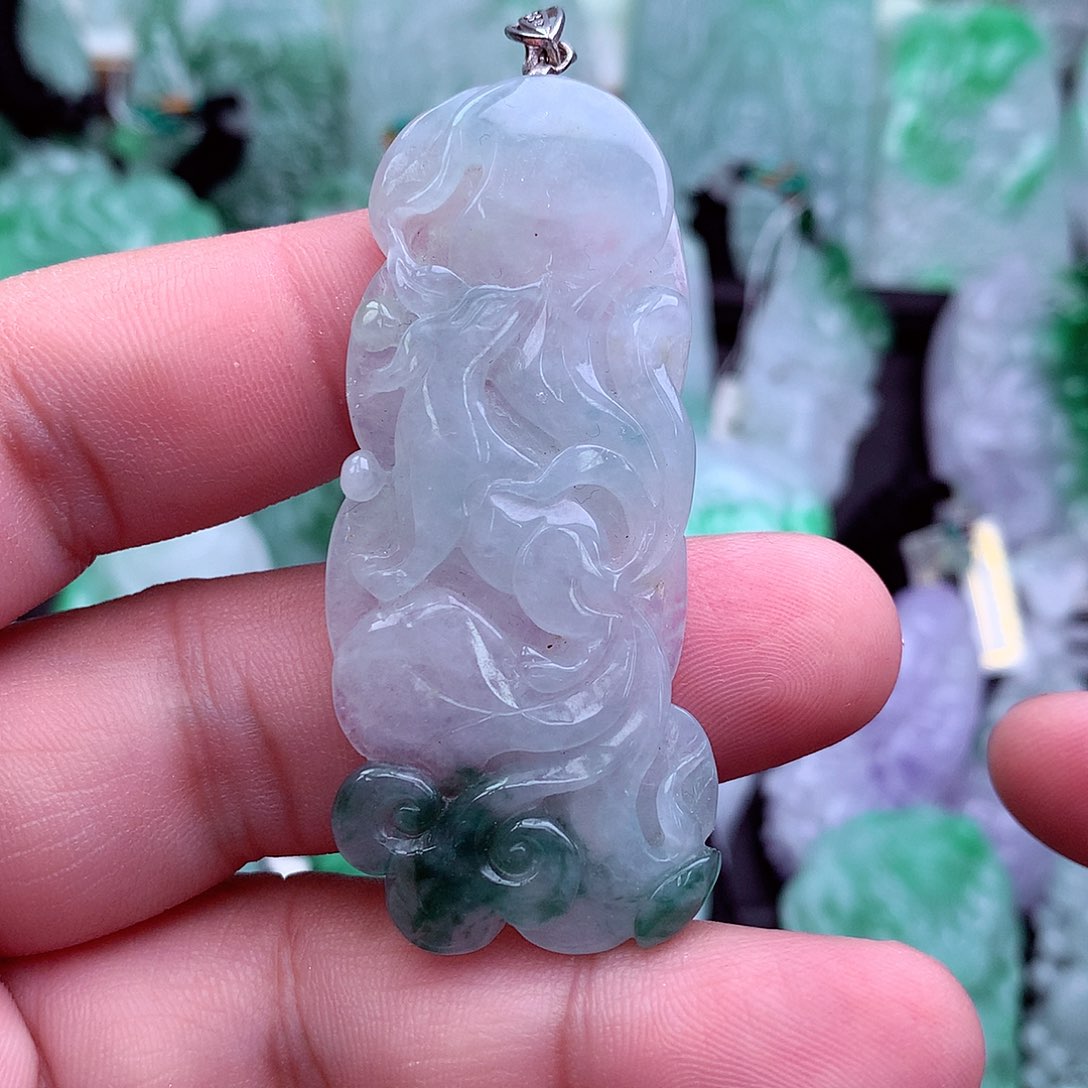 翡翠吊坠(不含链)未镶嵌