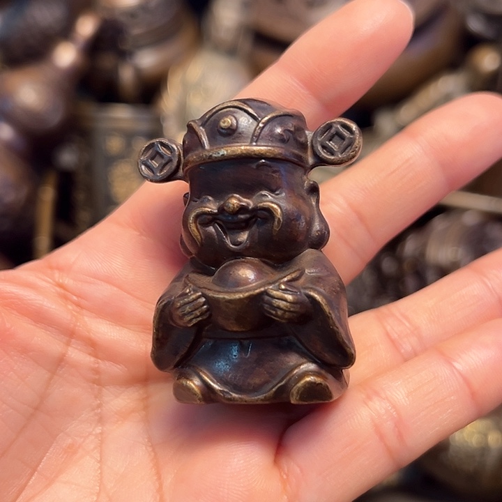 铜器摆件老王直播间