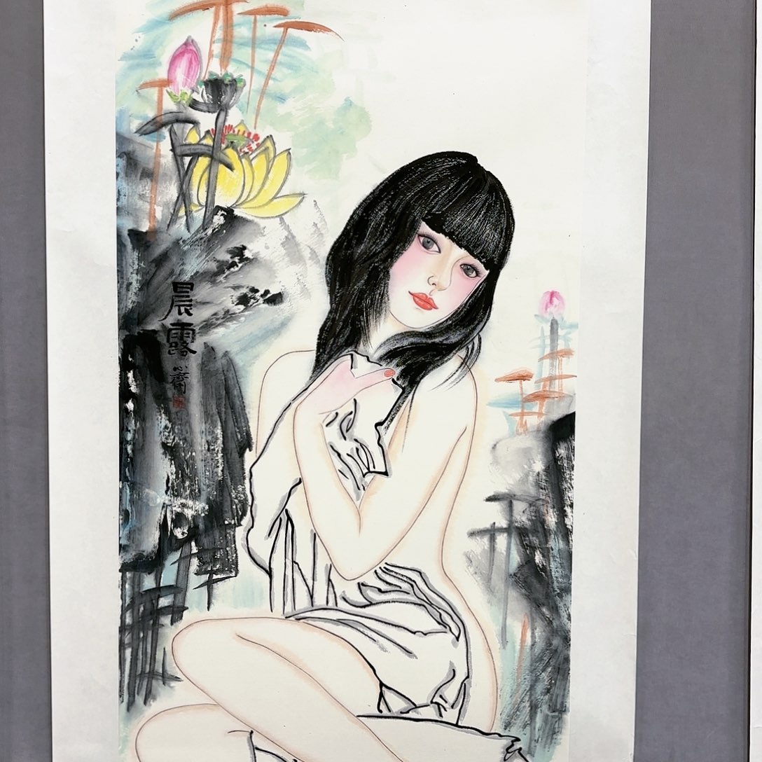 国画国画纯手绘作品请放心去藏