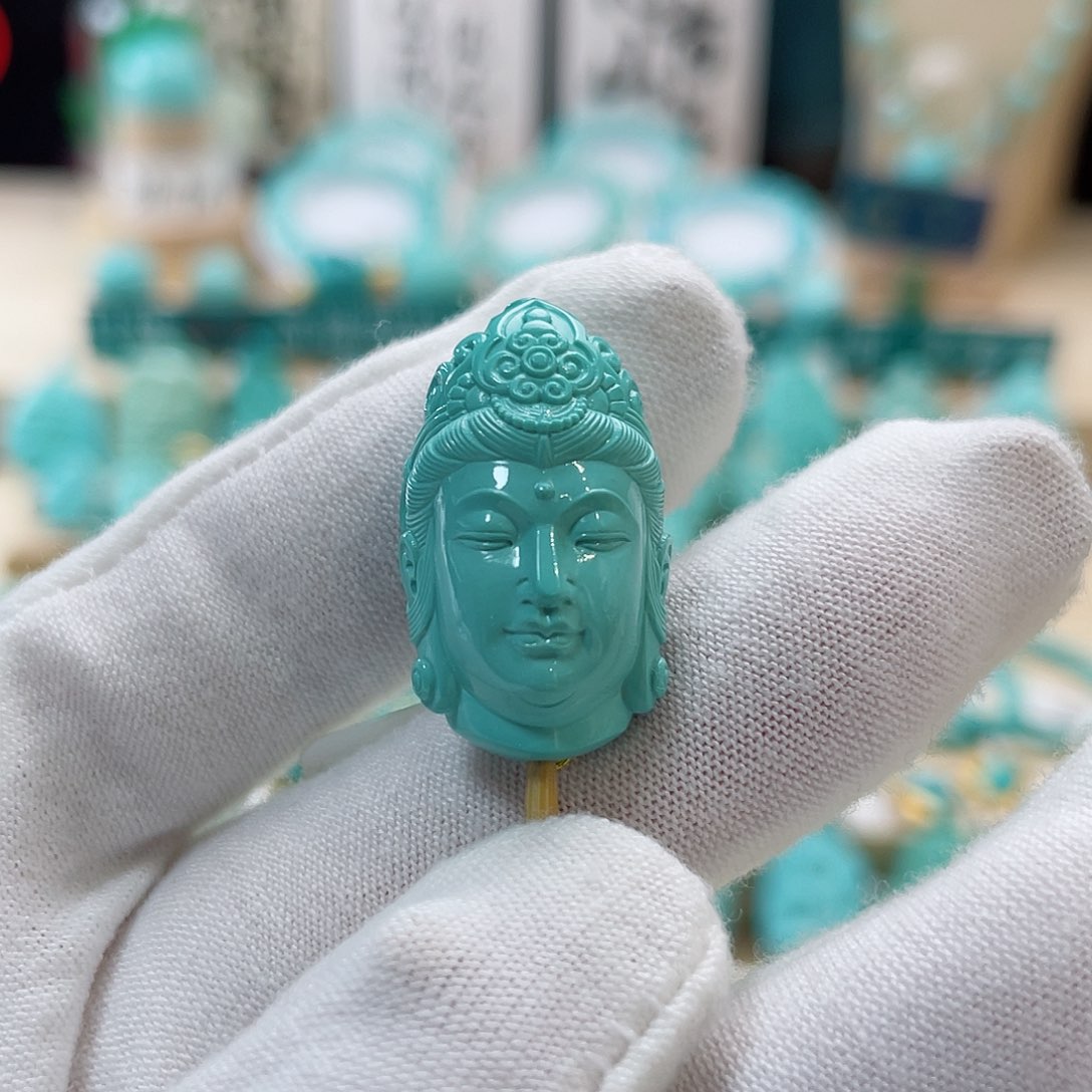 绿松石珠宝奇石未镶嵌