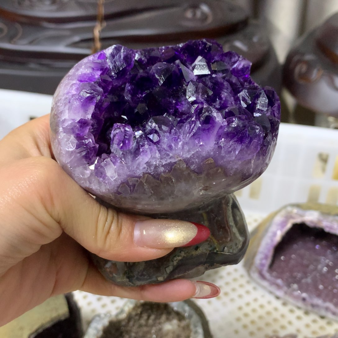 水晶摆件婷未镶嵌