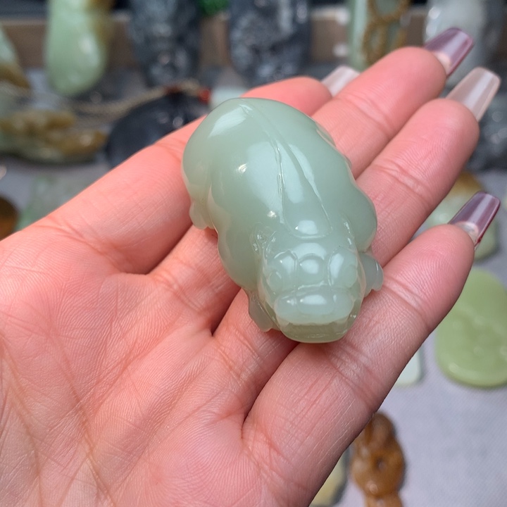 和田玉挂件未镶嵌