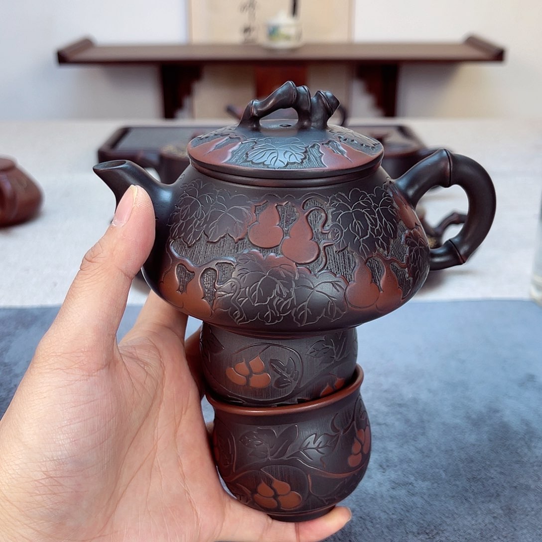 壶竹韵外盖200毫升壶