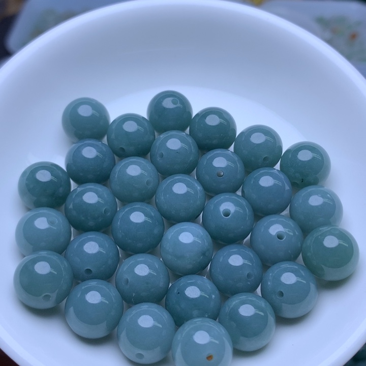 散珠翡翠卡12冰蓝水10个