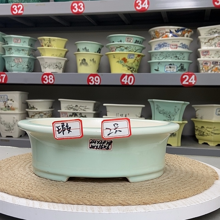紫砂紫砂花盆5599
