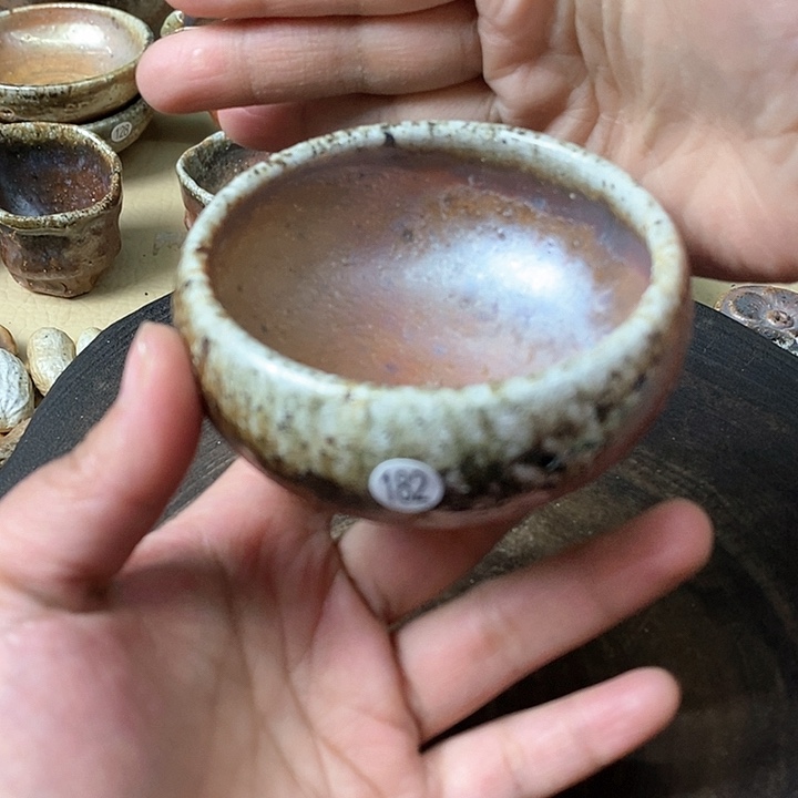 手工粗陶、柴烧茶器