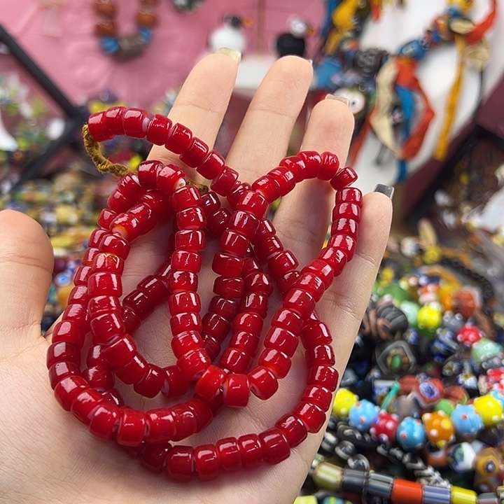 颈饰玻璃尼泊尔琉璃