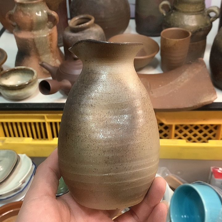 开****8备前烧花瓶一个备前