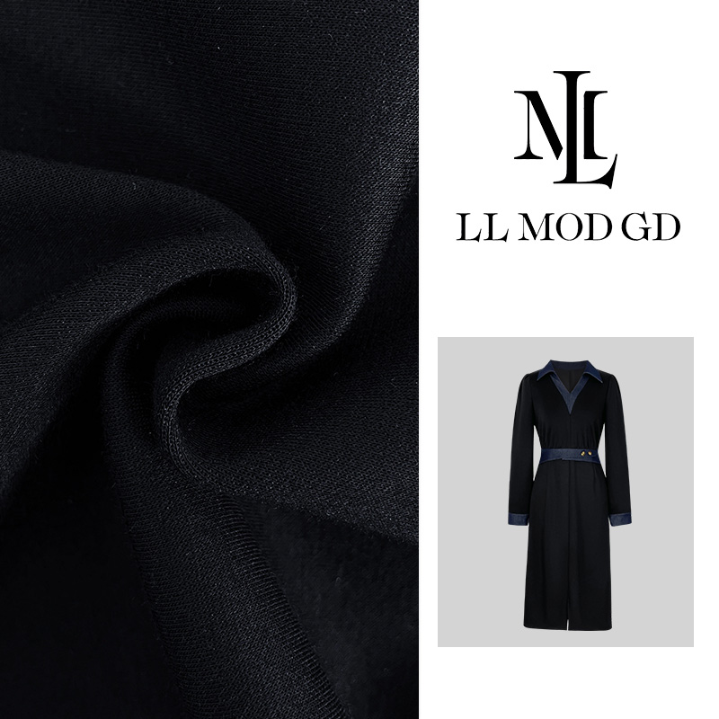 【溶溶】春夏季法式精致赫本风收腰连衣裙 RJ-250246