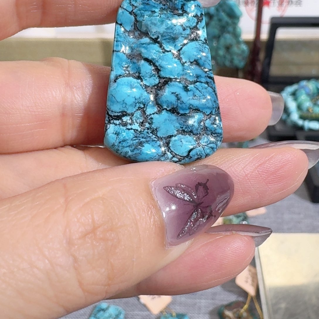 未镶嵌绿松石随型