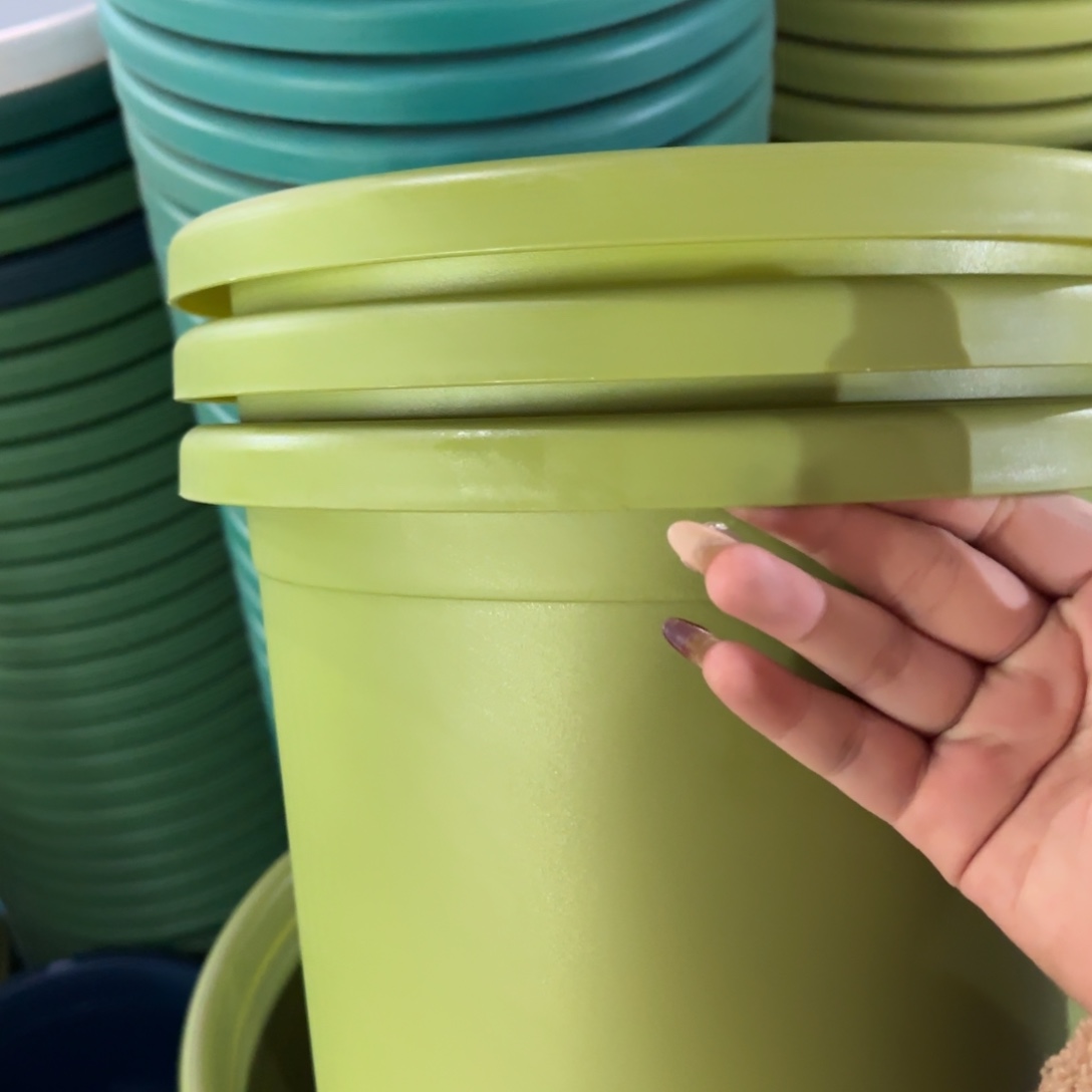 树脂四季盆5#无拖果绿微瑕6