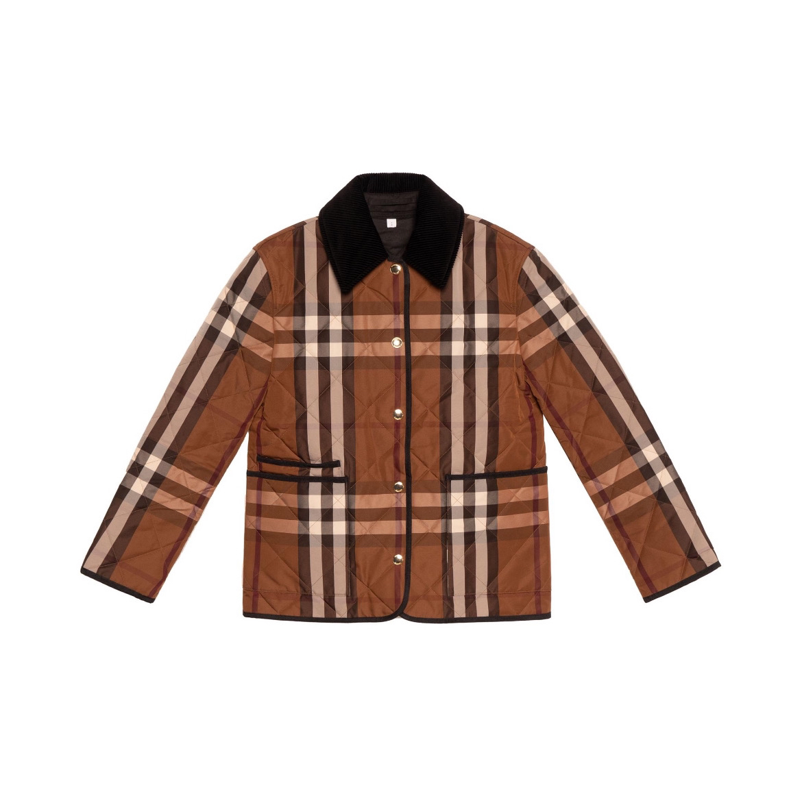 99新 BURBERRY/博柏利 CZF0443/Burberry/经典格纹棉衣/尺码XS