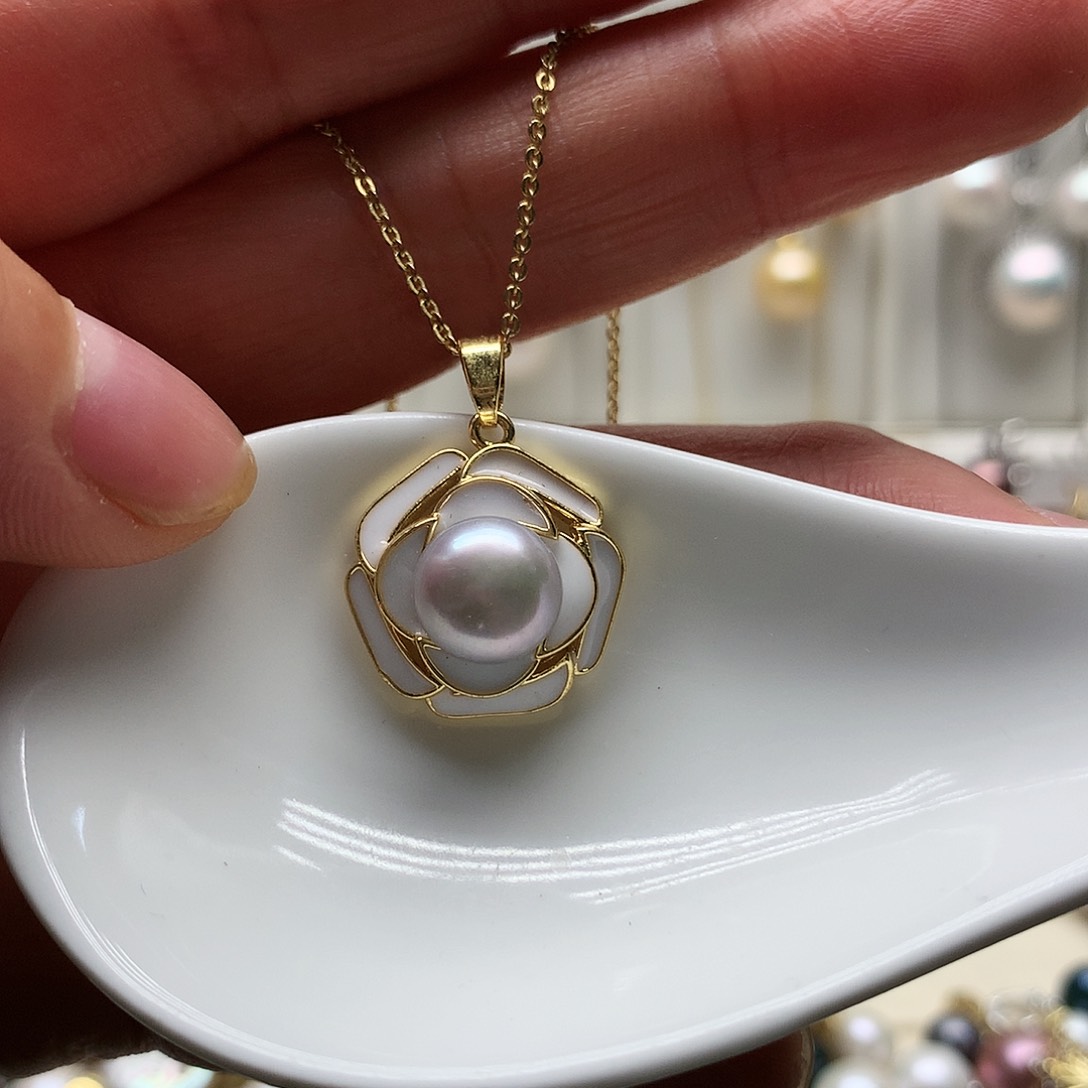 淡水珍珠未镶嵌颈饰