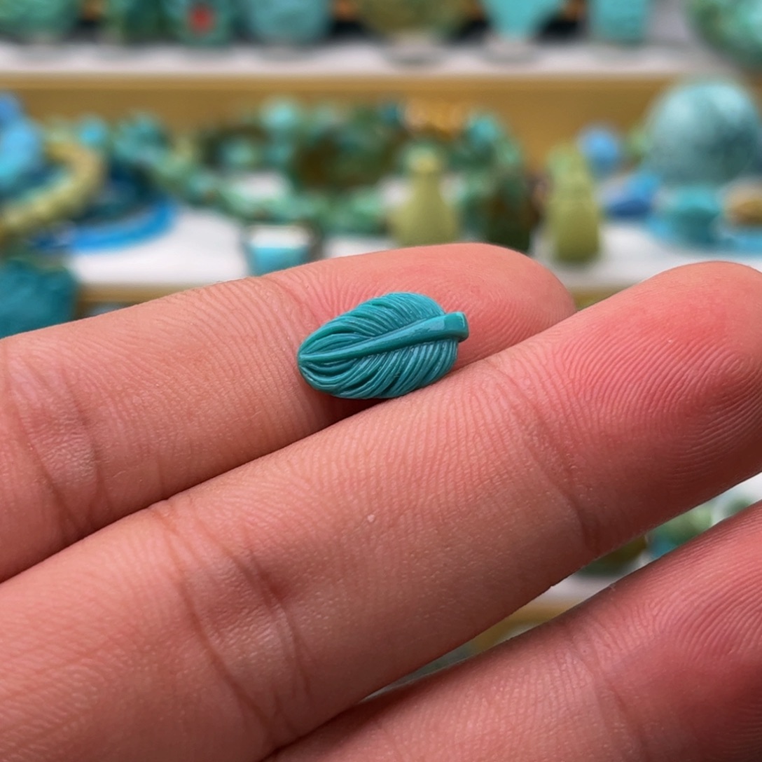 绿松石未镶嵌配饰