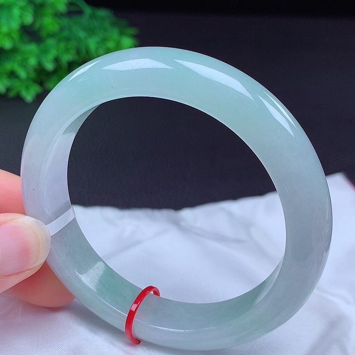 翡翠未镶嵌手镯60圈431711