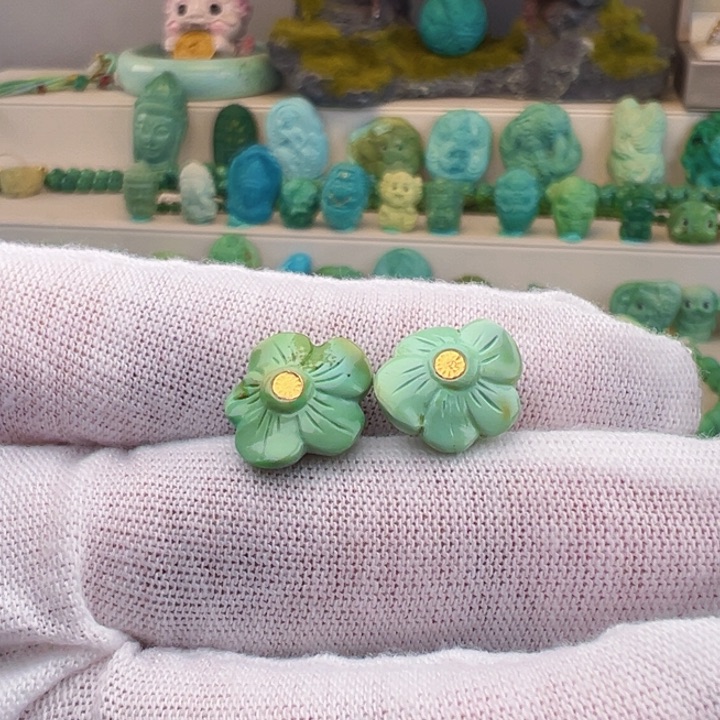 绿松石未镶嵌绿松石主播璐璐