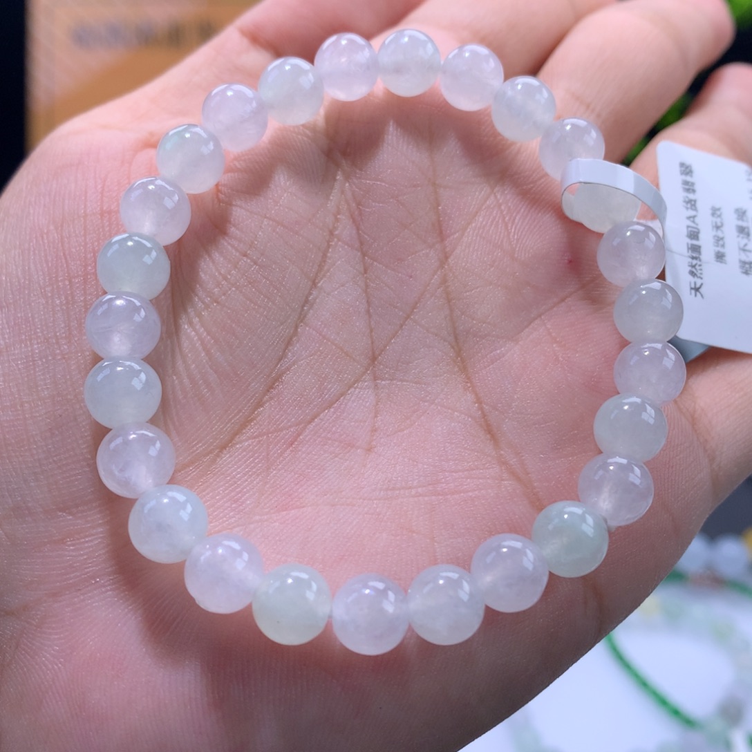 翡翠未镶嵌手链卡7