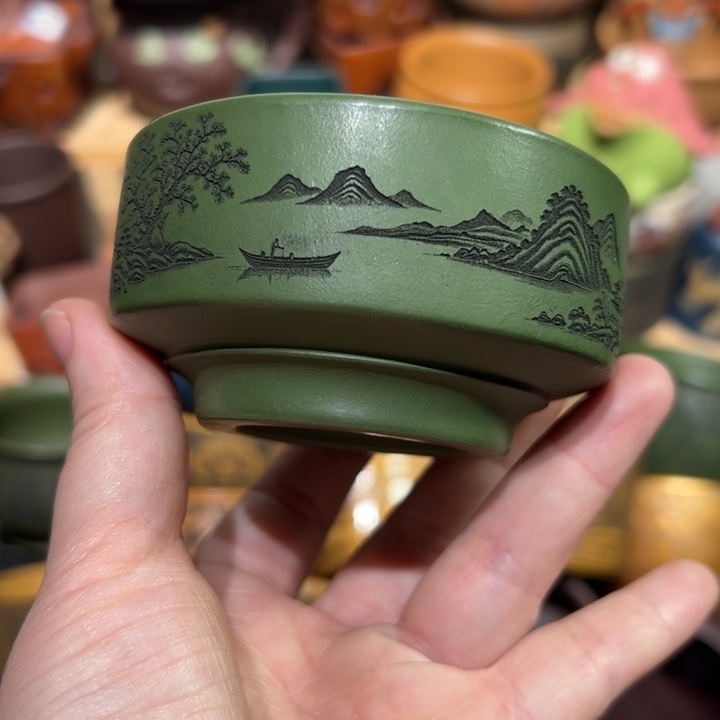 紫砂茶杯宜兴紫砂主人杯