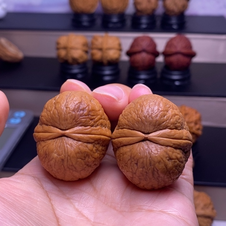 把件文玩核桃香鹤顶44