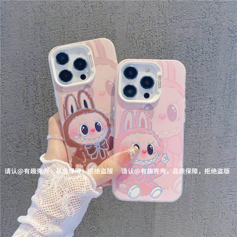 磨砂彩银适用苹果16/iPhone/华为荣耀/OPPO/VIVO/小米手机壳防摔