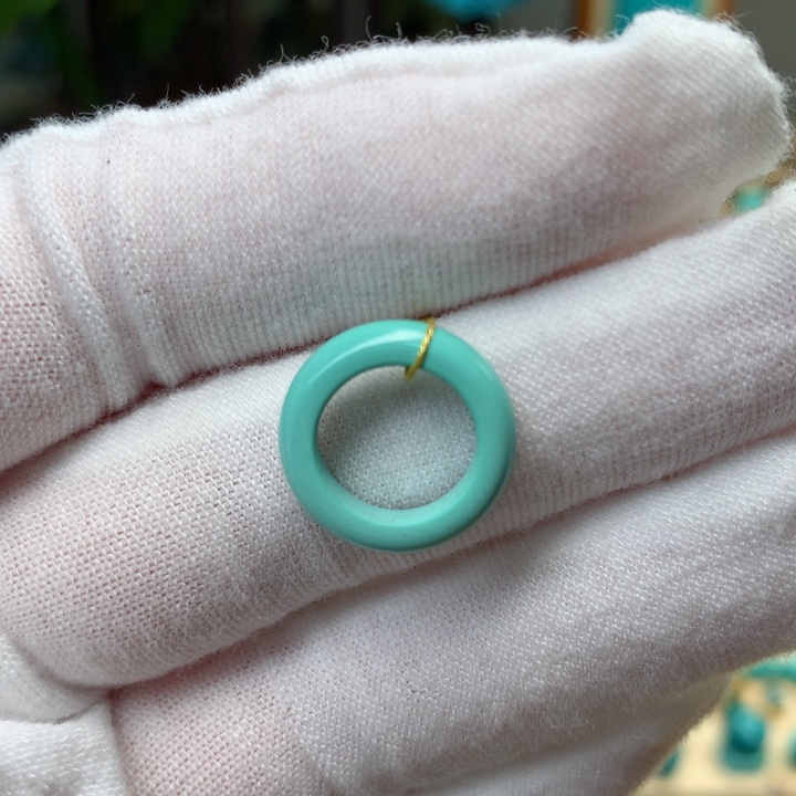 绿松石未镶嵌珠宝半成品