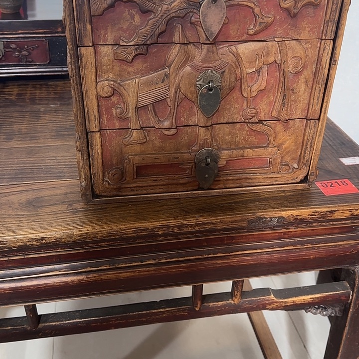 紫***来有机玻璃老家具仿古老柜子