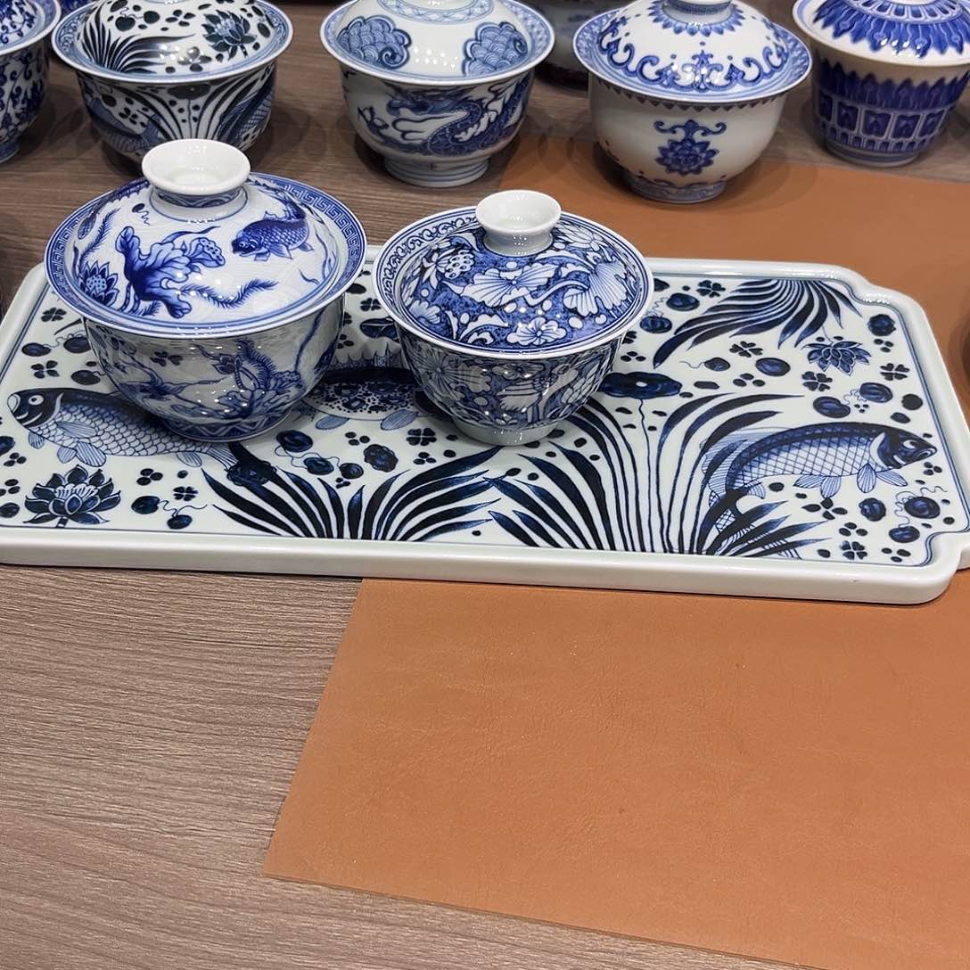 l***u仿元青花鱼藻纹福利