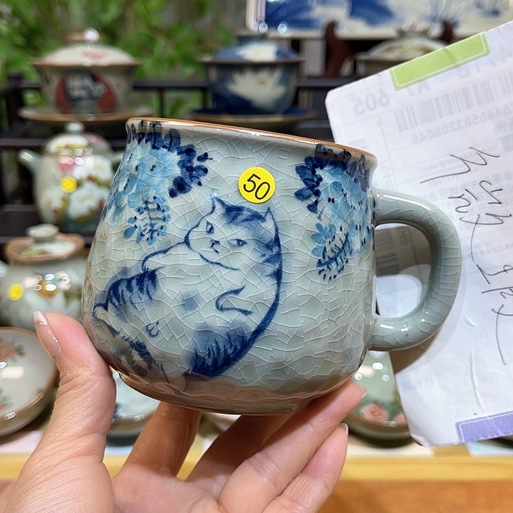 景德镇陶瓷手绘茶具