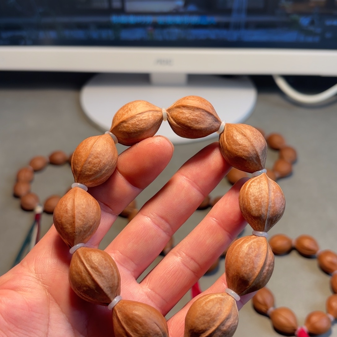 橄榄核手串/手链梅林铁核手串19×27
